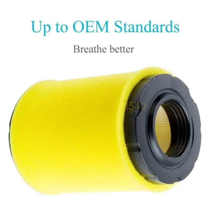

02DC 2 Pieces Air Filter + Pre Cleaner Improves Prolongs Engine Life