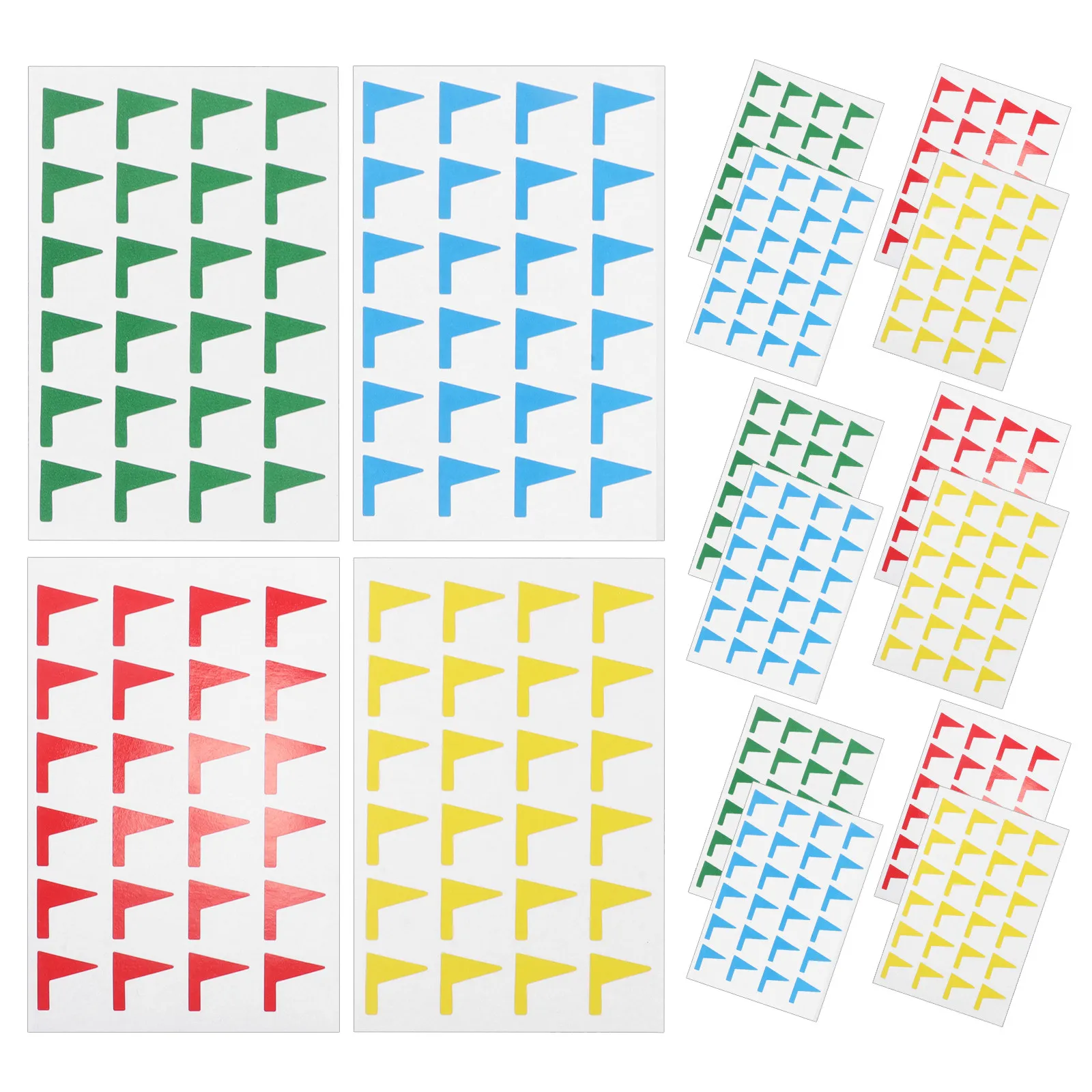 

1Pack Vibrant Flag Stickers Map Markers for Learning Geography Interactive Education Self-Stick Planner Labels