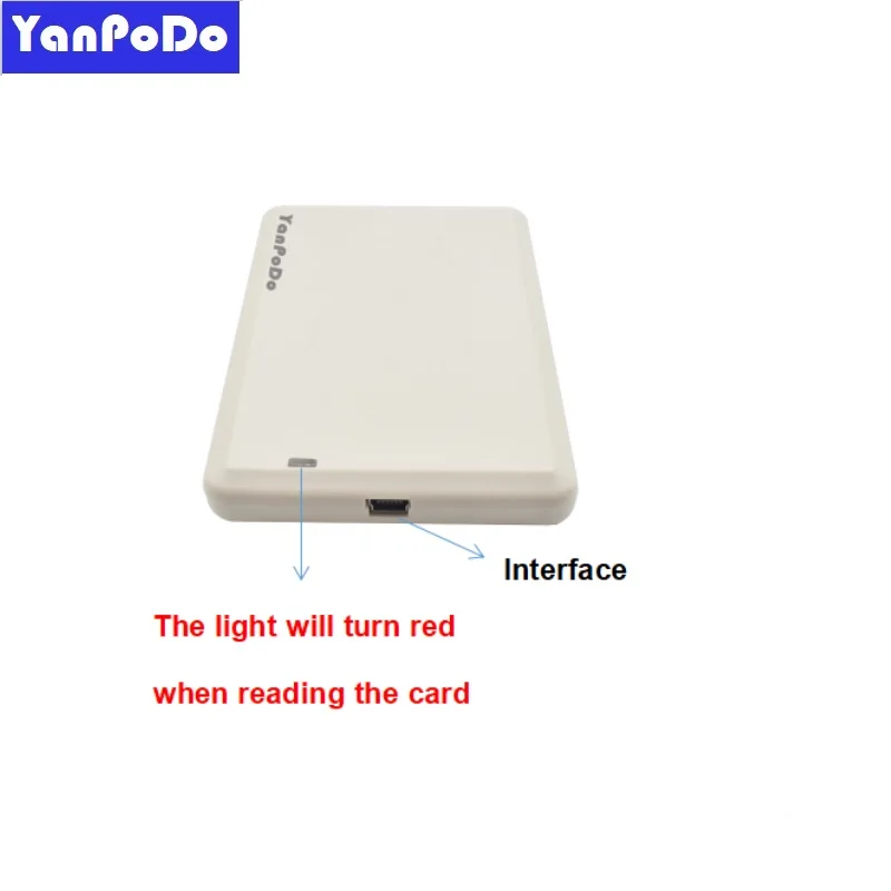 Yanpodo Usb Rfid Uhf Reader En Writer 865Mhz ~ 868Mhz Met Compleet Engels Sdk Demo Software Handleiding broncode