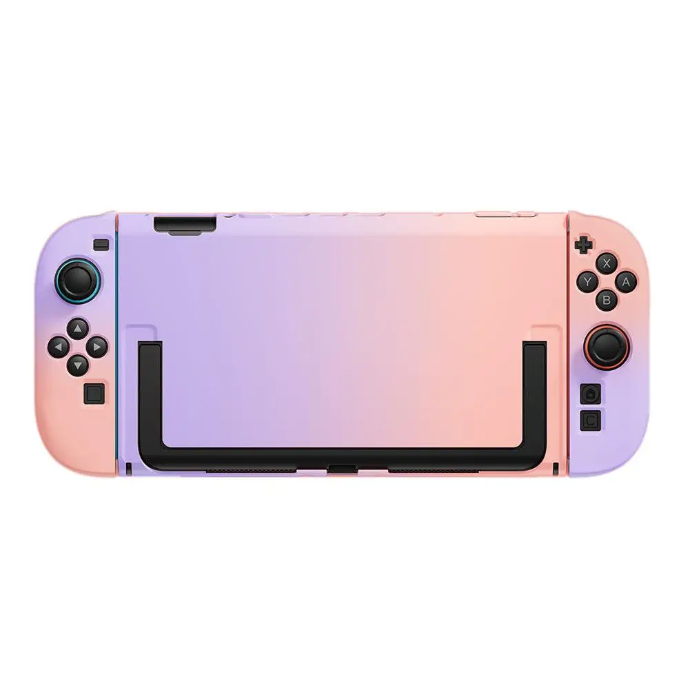 Capa tpu para switch 2 console, alça ergonômica, capa protetora à prova de choque, anti-arranhões, capa de proteção tpu antiderrapante