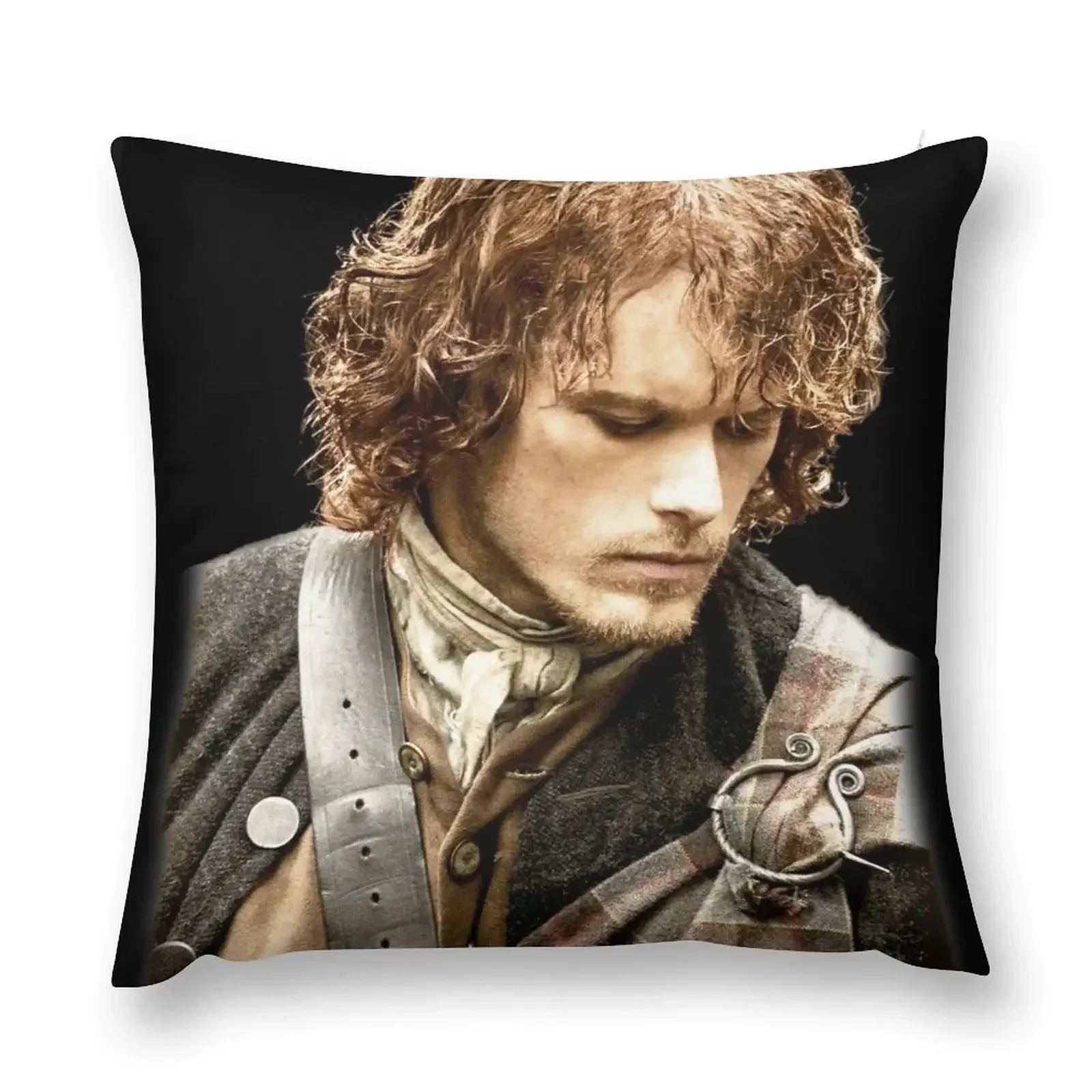 Jamie Fraser Throw Pillow Luxury Cushion Cover Cushion Cover Luxury Sofa Pillow Cover pillow