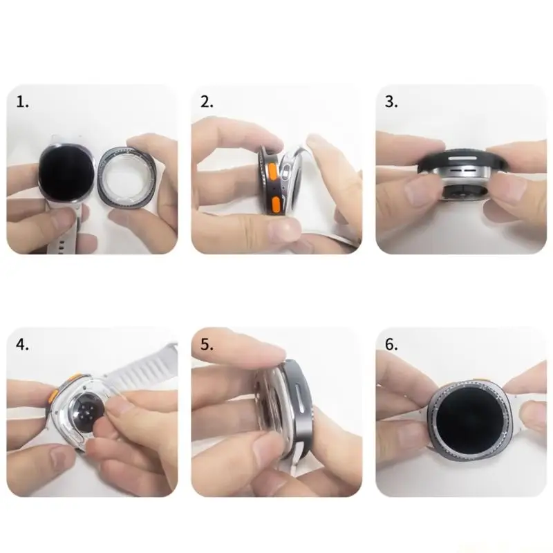 

M5TD Heavy Duty Anti Scratch Fashion Forward Metal Exoskeleton Case Housing Suitable For Watch 8 40mm/44mm Secure On Fit