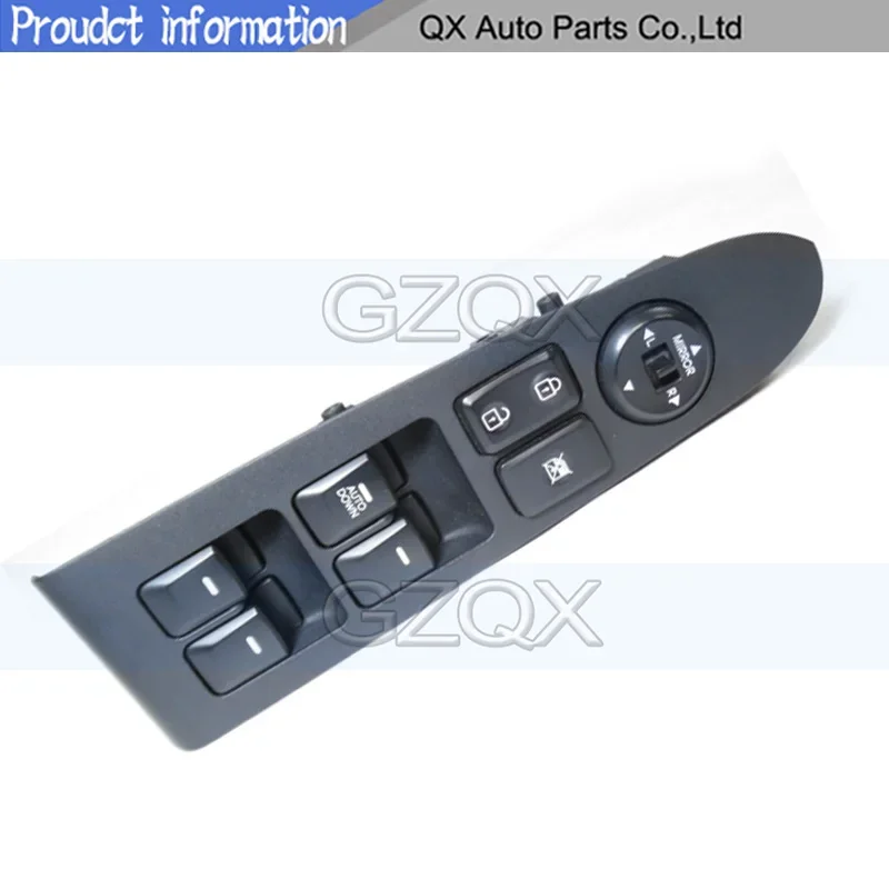 CAPQX Front Left side Window Control Switch Panel For KIA Sportage 2011 2012 2013 2014 2015 2016 Master Console Control Switch