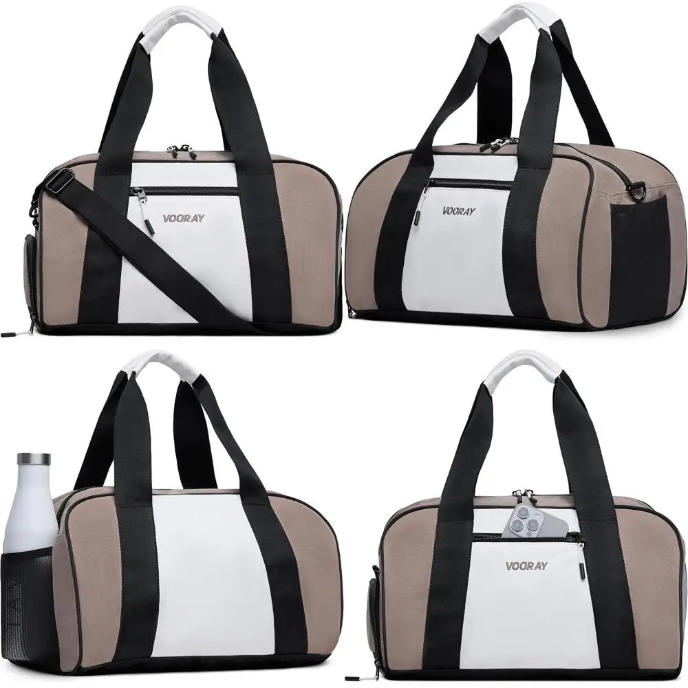 

Unisex Gym and Travel Bag with Shoe Compartment, Weekender, Overnight, and Workout Companion