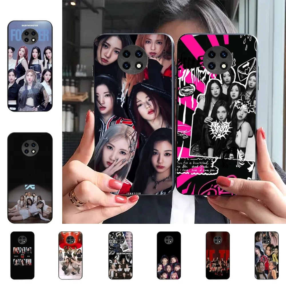 

Kpop BABYMONSTER Phone Case For Redmi 5 6 7 8 9 10 Plus Pro 6 7 8 9 A GO K20 K30 K40 Pro Plus F3 Fundas