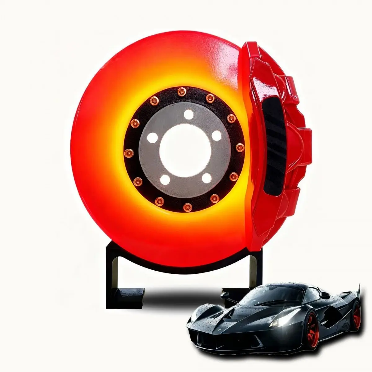 

Original 3D Printed Caliper Luminous Brake Disc Model Night Light, Creative Led Light Charging Warm Ambient Lights