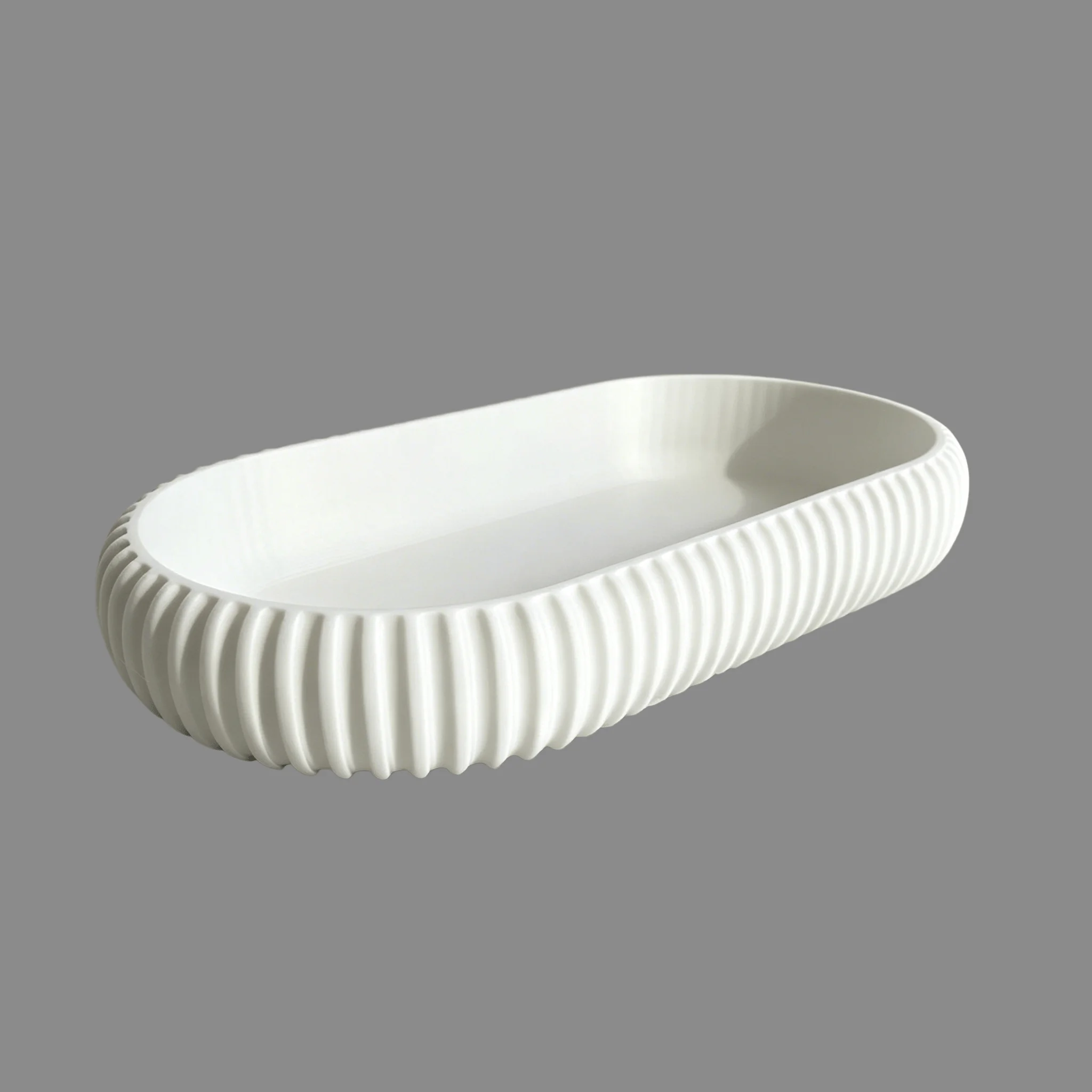 Oval Multi-Purpose Storage Tray Minimalist Storage Tray for Entrance, Dressing Table, Bathroom