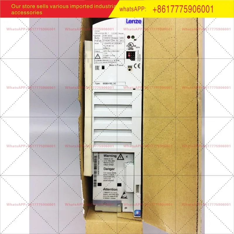 

Оригинальный импортный инвертор Lenz 8200 E82EV152-2C E82EV152K2C 1,5 кВт 220 В