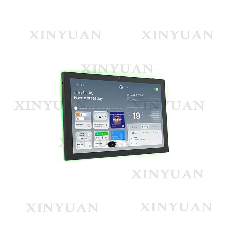 Smart Control Panel, 10.1 Inch Android 14 8-Core 4G+64G POE RGB Light Smart Home Assistant Pad with Fluent Touch Control