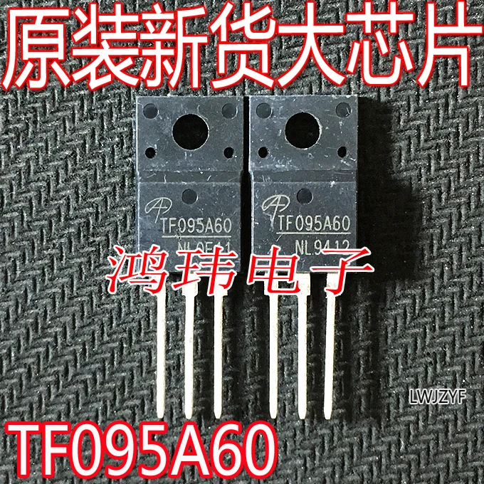 

AOTF095A60 TF095A60 TO-220F 10 шт.
