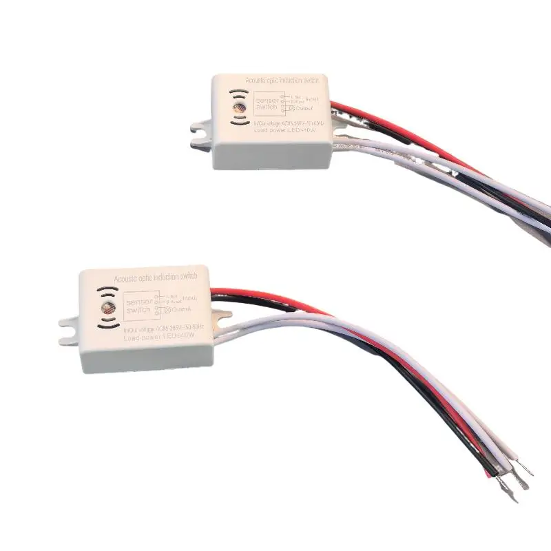 Sound Voice Sensor Switch Smart Switches Module Detector Auto ON/Off Switch Voice Control Switch Stair Corridor Home Improvement