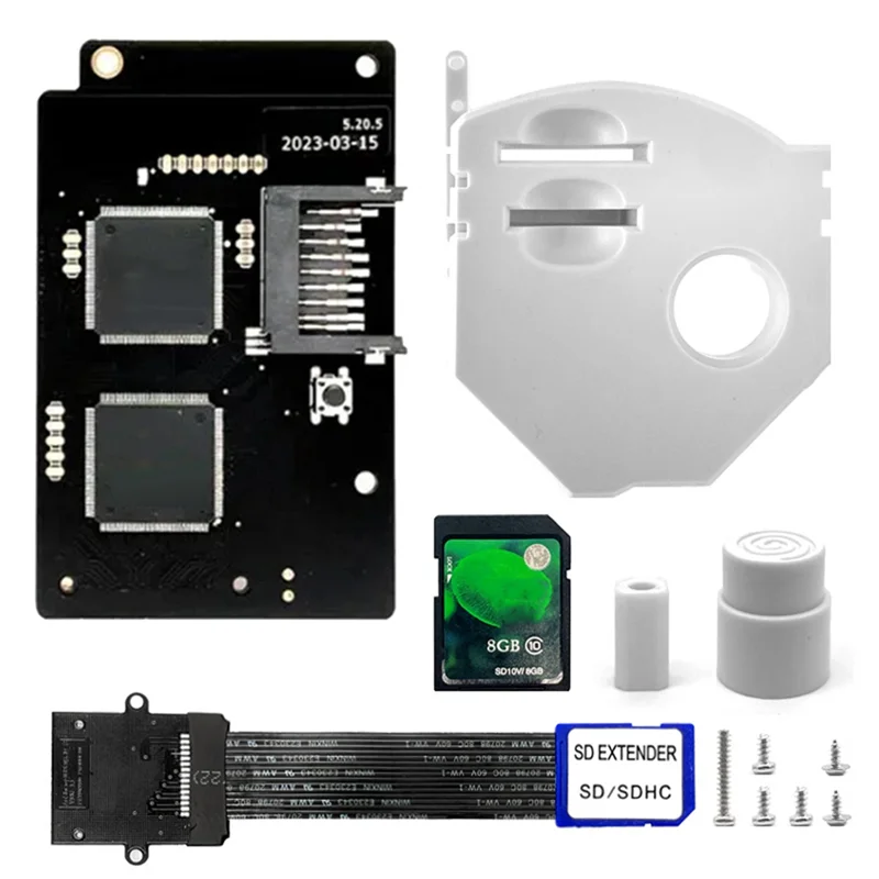 A13E-For GDEMU V5.20.5 Optical Drive Emulation Board+8GB Memory Card Kit For SEGA Dreamcast GDU DC VA1 Console SD Extension