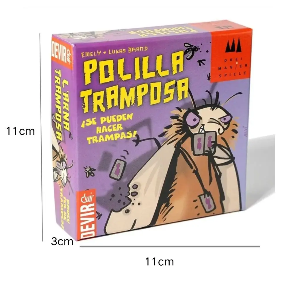 Mogel Motte Polilla Tramposa Card Game Devir-game moth cheate （ES）Cheating Moth