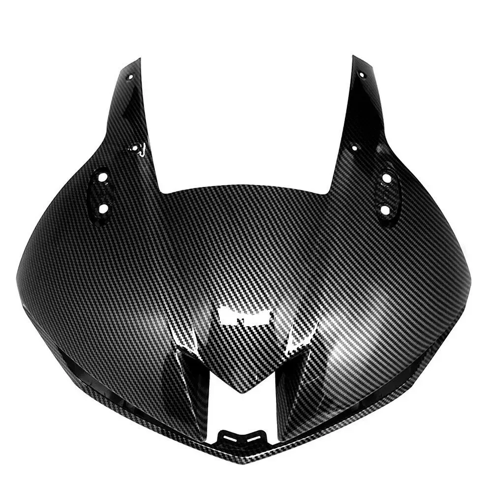 Hydro Gedimde Carbon Fiber Afwerking Front Neus Koplamp Kuip Motorkap Voor Honda Cbr 600RR 2013-2020