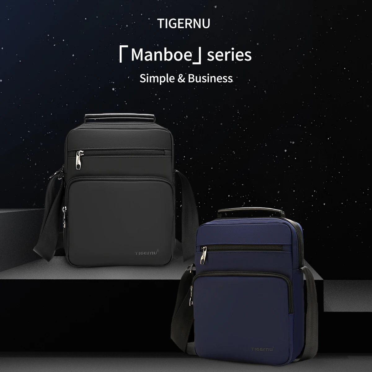 Tigernu Messenger Bags For Men Fashion Crossbody Bags 9.7inch Ipad Bag MIni Pack Men Business Bag Shoulder Bags Male Handbags - Image 3