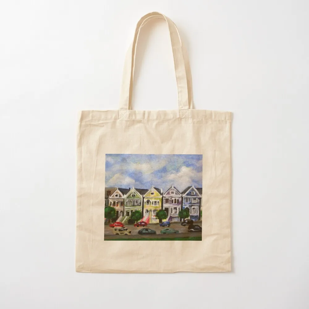 Painted Ladies Tote Bag Shopper handbag Cloth bag bag for beach hand bags Canvas Tote