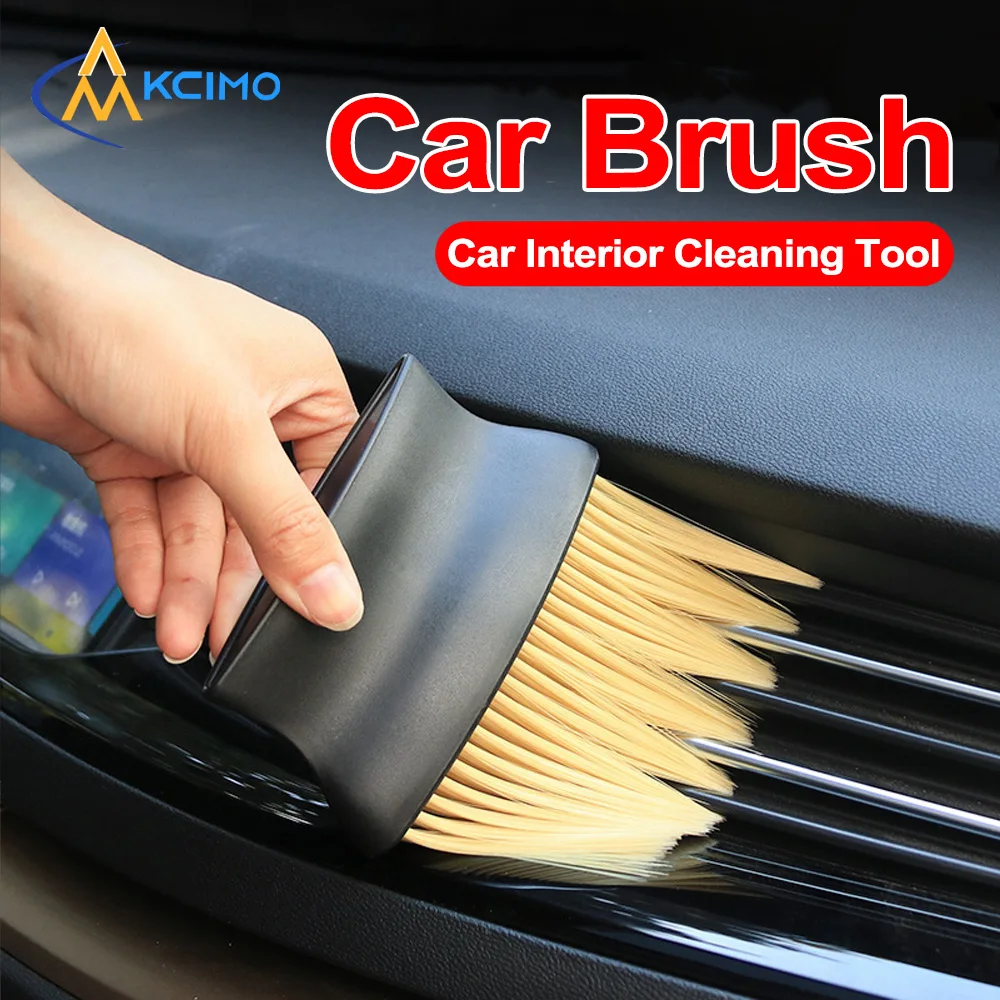 

1 Pack Dust Removal Brush Air Conditioner Air Vent Car Wash Gap Brush Blind Dust Removal Cleaning Tool Car Cleaning Supplies