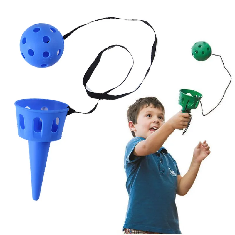 1pc ao ar livre jogar e pegar bola jogo das crianças mão olho coordenação treinamento desenvolver inteligência brinquedos suaves para crianças presentes