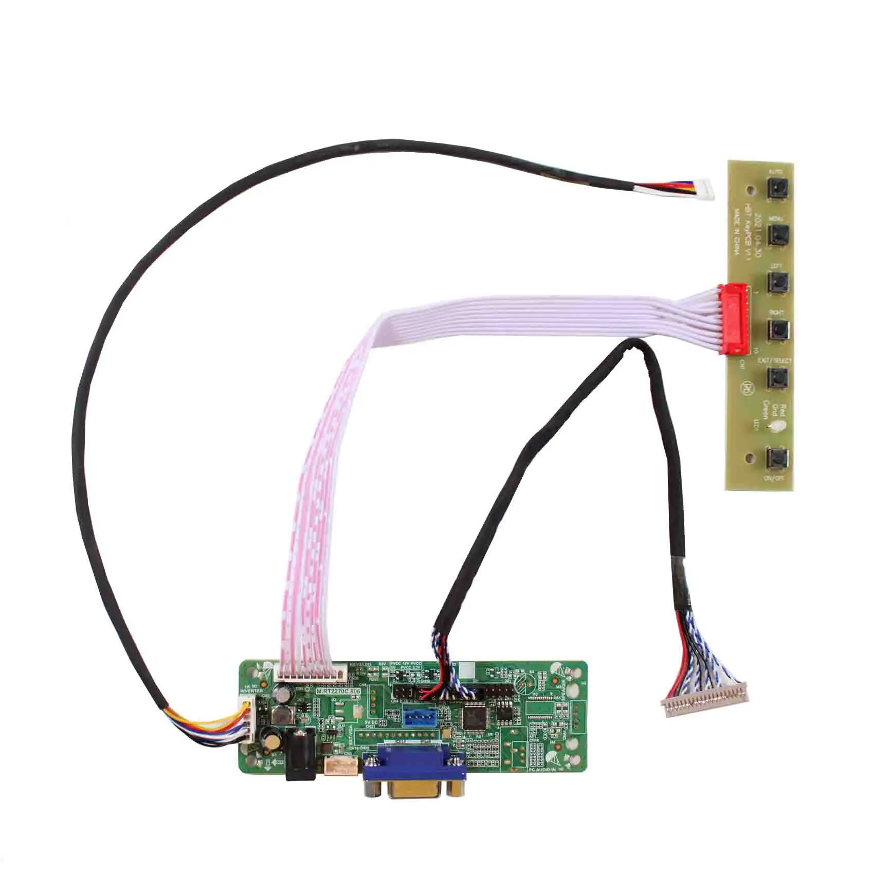 

VGA LCD Controller Board Work for LVDS Interface LCD Screen Compatible Work With 12.1inch 800x600 G121AGE-L03 G121S1-L02