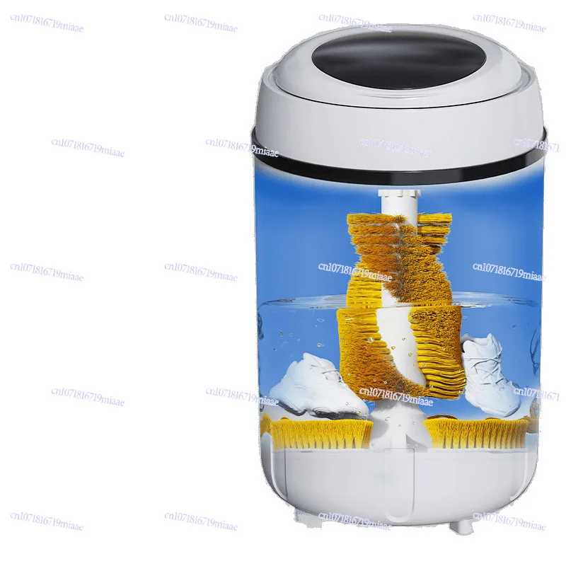 Automatic shoe washing machine home mini small shoe brush machine lazy washing dehydrate washing