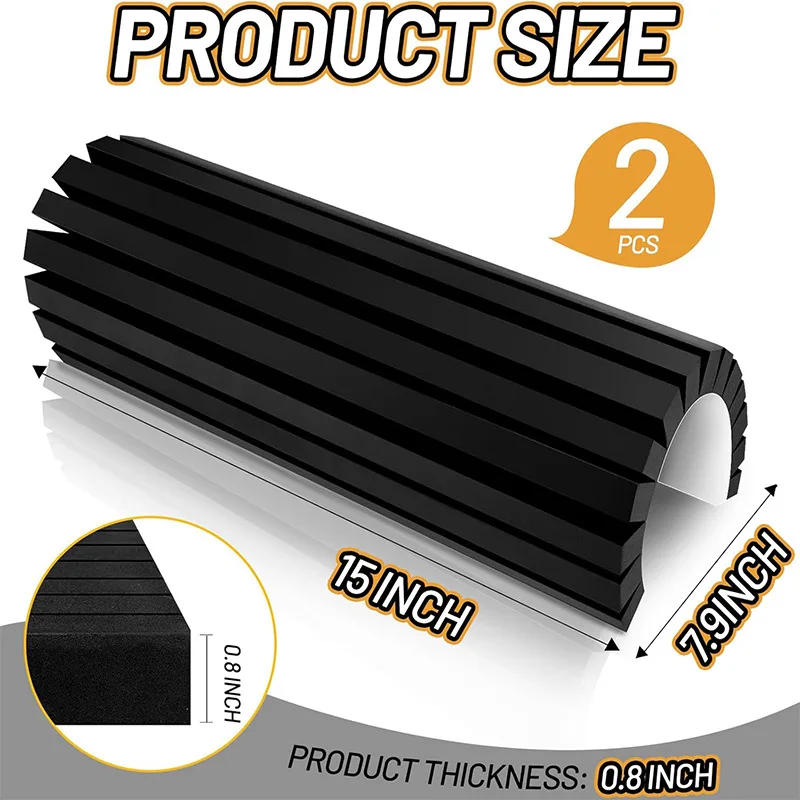 Self-adhesive EVA Garage Wall Protector Pad Anti-collision Buffer Strip Waterproof Corner Guard Protection Board