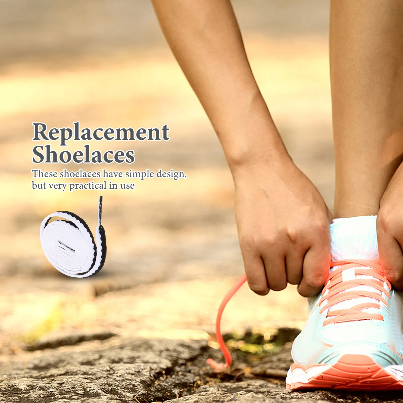 

10Pcs Replacement Shoelaces Polyester Durable Shoe Laces Flat Sneaker Laces Casual Canvas Shoes String Sneaker Shoelaces