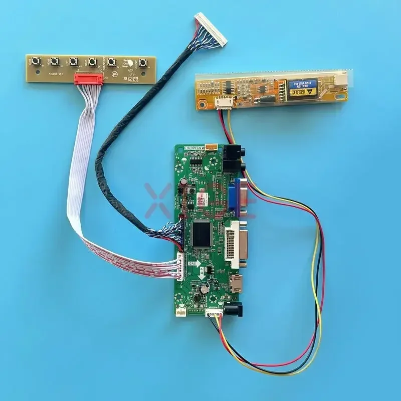 

For LP171WU1-A4 LP171WU3-TL MNT68676 Controller Driver Board Kit 1CCFL DVI VGA LCD Display 1920*1200 LVDS-30Pin HDMI-Compatible