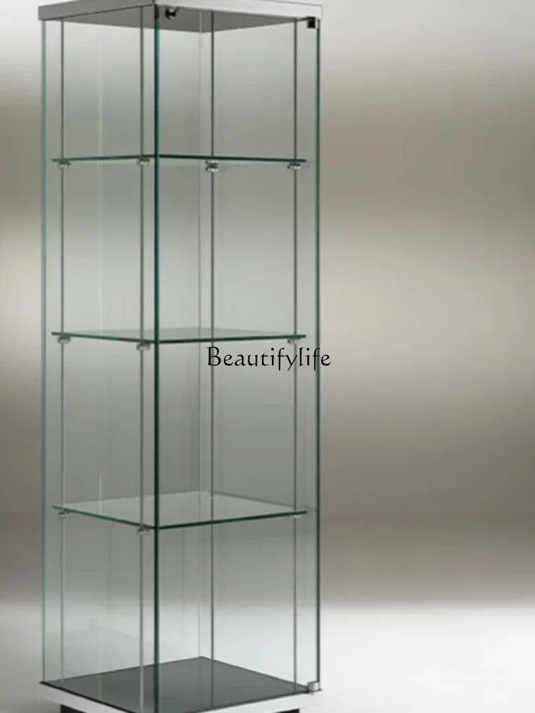 02Acrylic figure display toy model blind box display cabinet modern simplicity Italian minimalism