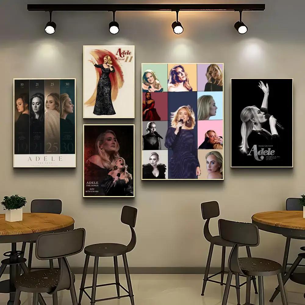 Rapper AAdeleing Poster Posters Anime Room Decor Decoration Movie Backpack Wall Interior Music Wall Art
