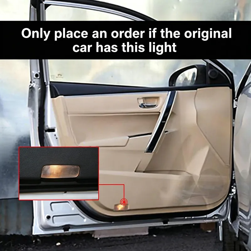 2 Stück LED-Autotür-Willkommenslichter, Ghost Shadow Courtesy Lamp Projektor Zubehör für AVALON 2005-2023 2018 2019 2020 2021 2022 – Detail 6