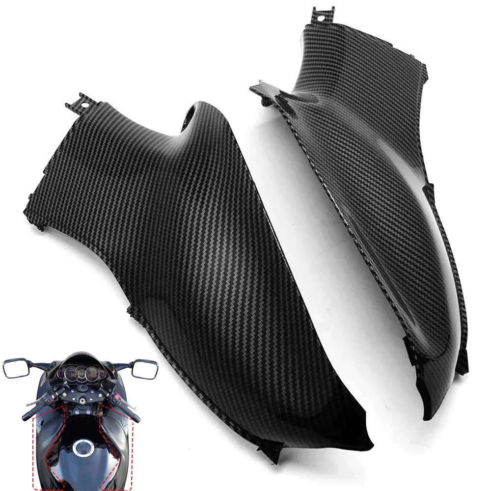 

Carbon Fiber Pattern Head Tank Cowling Side Pane Air Dash Cover Fairing Fender for suzuki hayabusa gsx-1300r gsx1300r 1999-2007