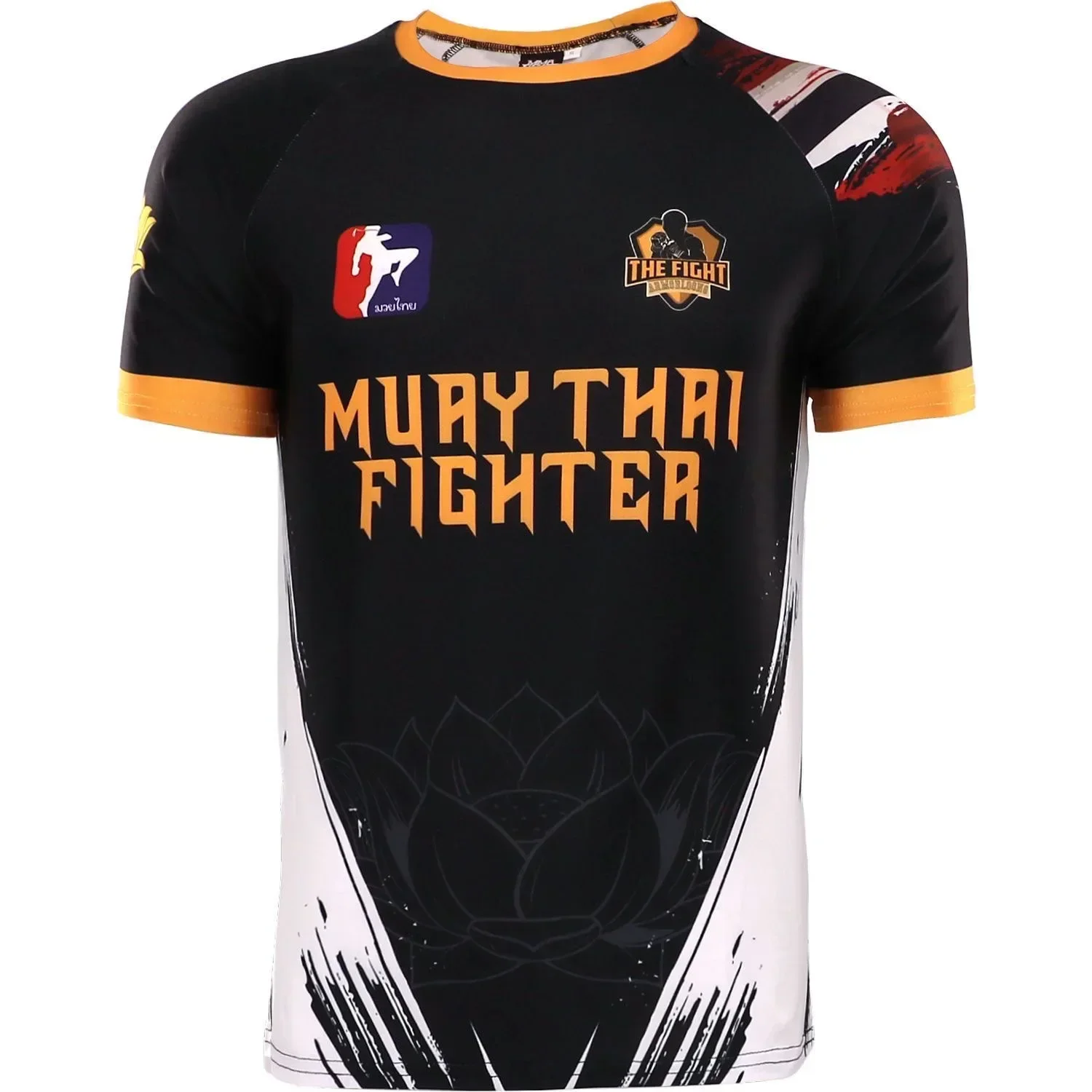 2024 Hou-selling European and American Popular UFC Boxing Boxing Muay Thai Fighting MMA Fitness Training Short-sleeved T-shirt