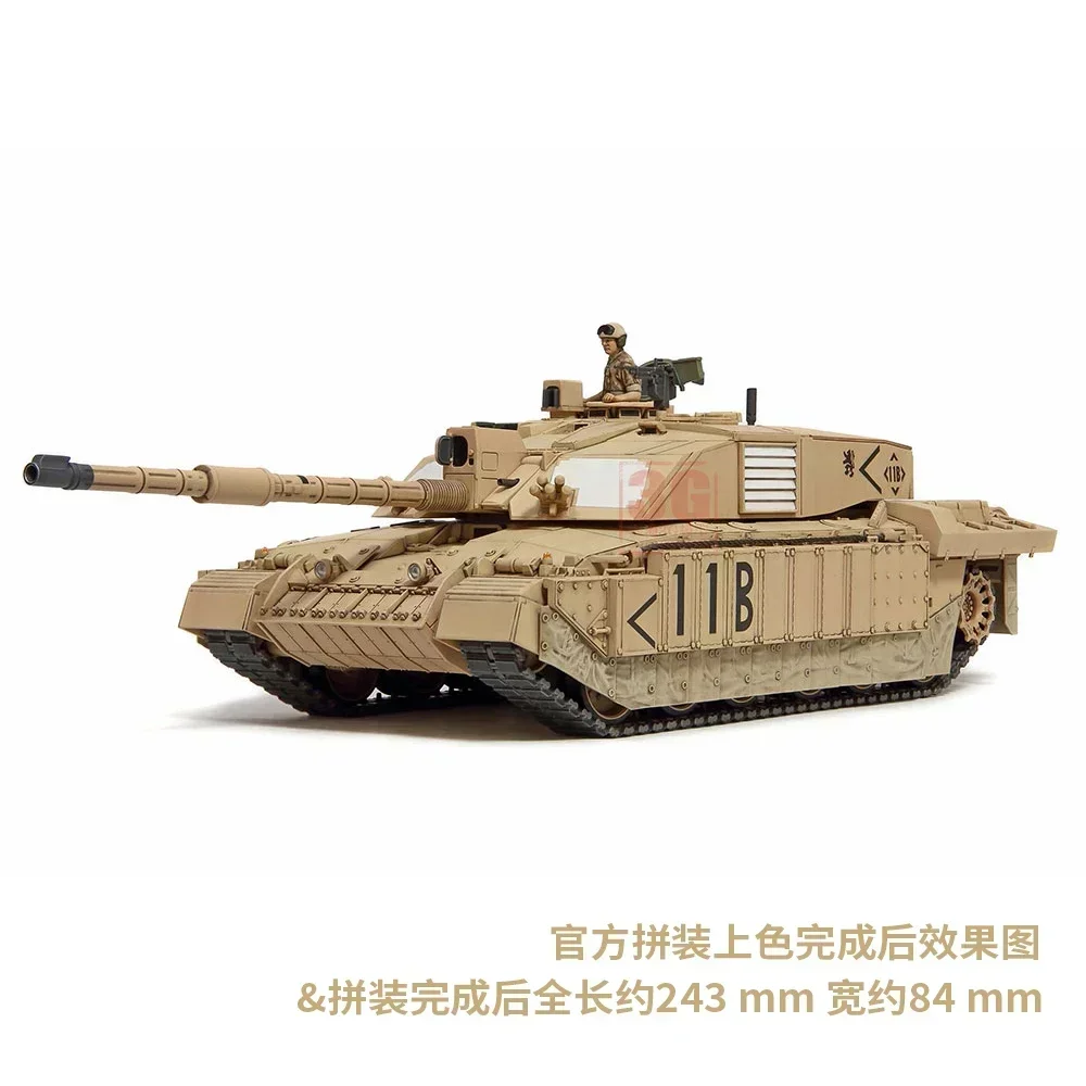 

Tamiya 32601 1/48 Scale British Challenger 2 Main Battle Tank - Military Hobby DIY Assembly Model Kit for Collection