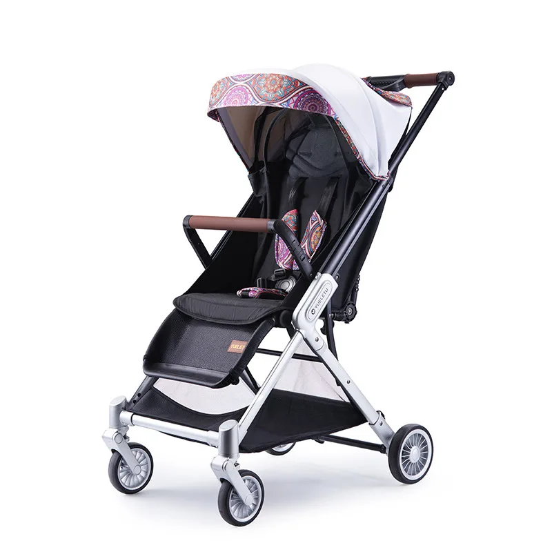 Baby stroller can sit and lie down super lightweight foldable portable and simple for babies and children Baby stroller