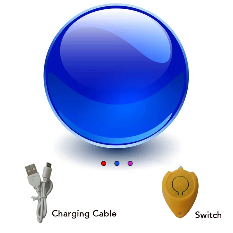 ألعاب ماجيك فلاينج بول برو سبينر يتم التحكم فيها يدويًا وإضاءة بوميرانج وجهاز تحكم عن بعد بدون طيار للبالغين والأطفال هدية التفاعل