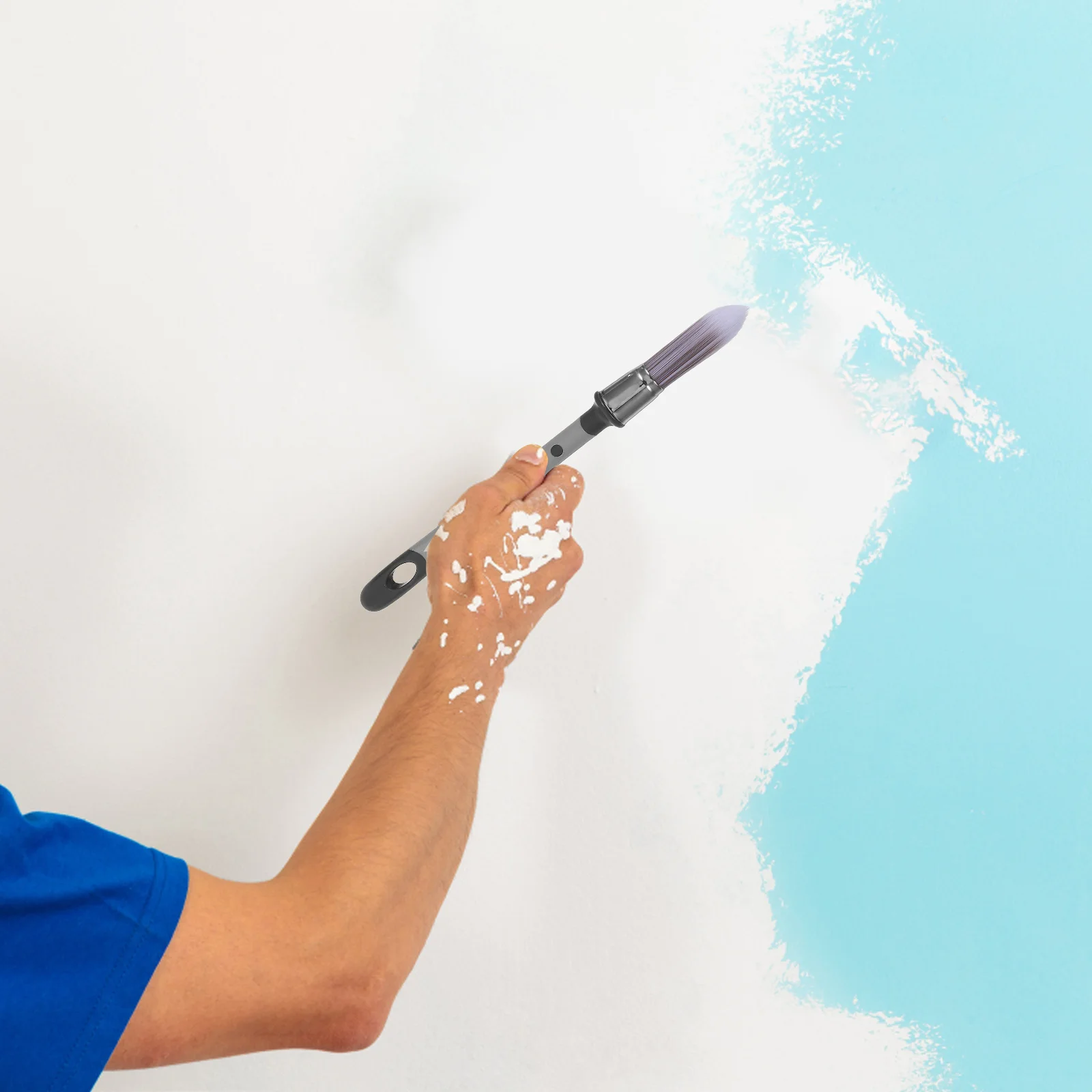 

3pcs Pointed Tip Grout Brush For Tiles Wax Painting Edges Corner Metal Grout Brush Set Rounded Bristles Smooth