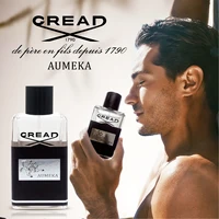 AUMEKA Perfume para hombres Original lujo árabes nota afrutada Eau De Toilette hombre regalo maquillaje 65ml AU6420