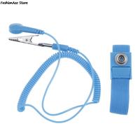 Anti Static Bracelet Electrostatic Cordless Wireless Adjustable ESD Discharge Cable Wrist Band Strap Hand With Spare Wristband
