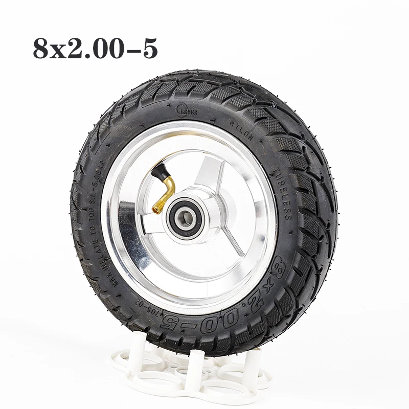 Free Ship 8x2.00-5 Tubeless Tire Inner Tube Wheel Tyre 8X2.00-5 wheel hub For Kugoo S1 S2 S3 C3 MINI Electric BIKE