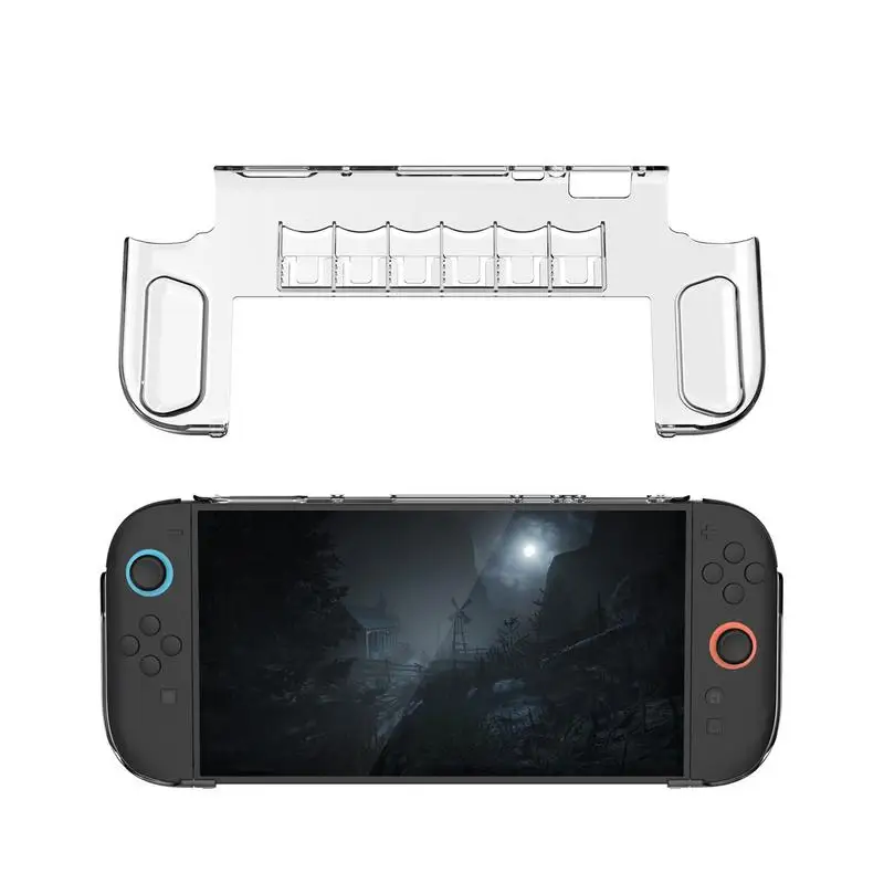 

Защитный чехол для игровой консоли Switch2, защитный чехол для портативной игровой консоли, встроенный слот для карт, защита от царапин