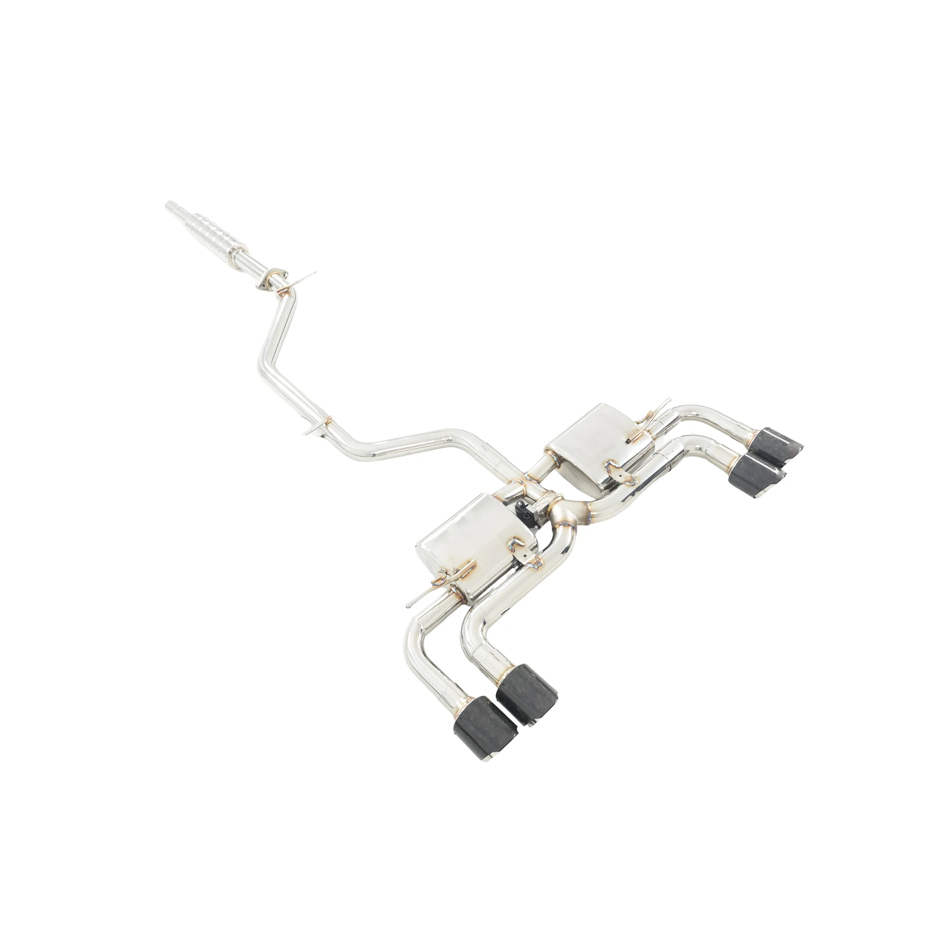 

YT Stainless Steel Valved Catback Exhaust System with Mufflers for VW Golf 7/7.5 (1.4T)