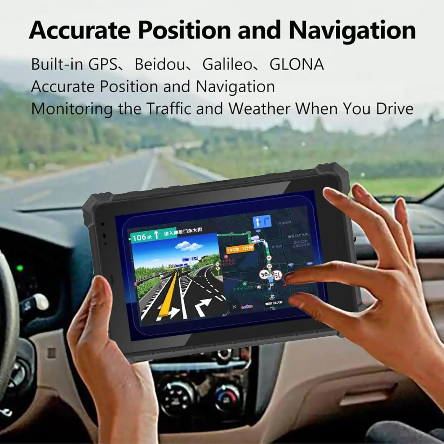 

Windows 11 PRO 10 inch Rugged Tablet Handheld Waterproof Tablet Terminal 2D Mobile Barcode Scanner