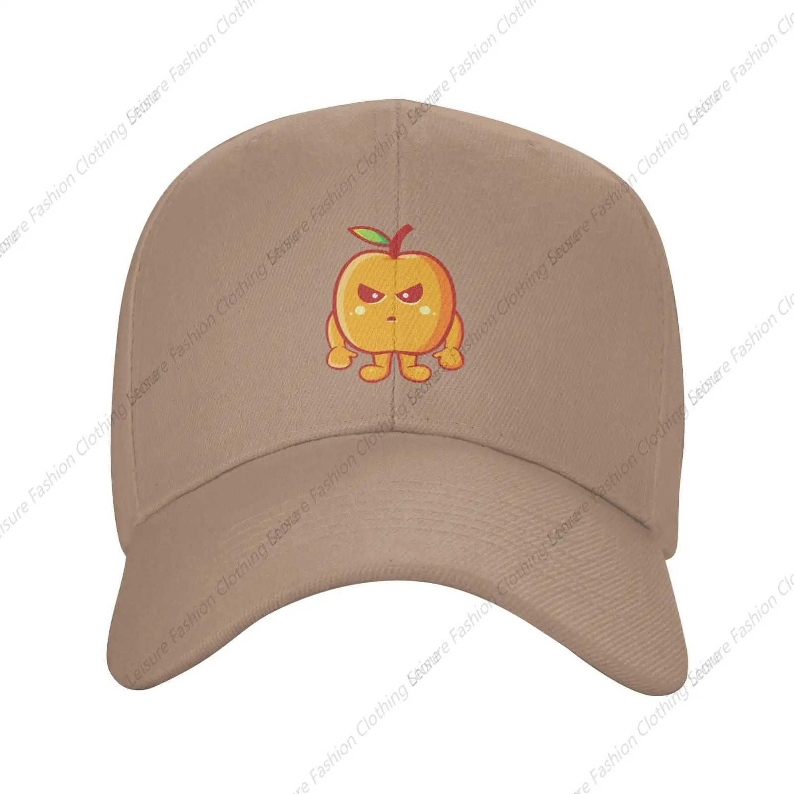 Crazy Apricot Fruit Baseball Cap Women Men Hats Adjustable Trucker Sun Hat Dad Golf Caps