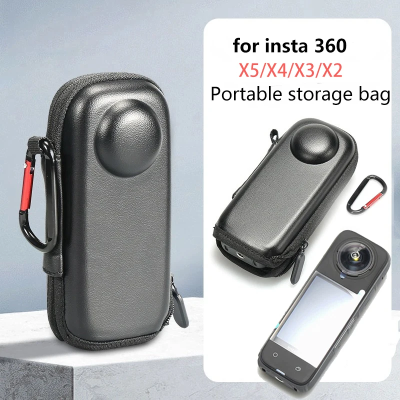 

Portable Storage Case for insta360 X5 X4 Camera Protective Accessories for insta 360 X3 X2 Camera Case Anti-Scratch Cover Shell