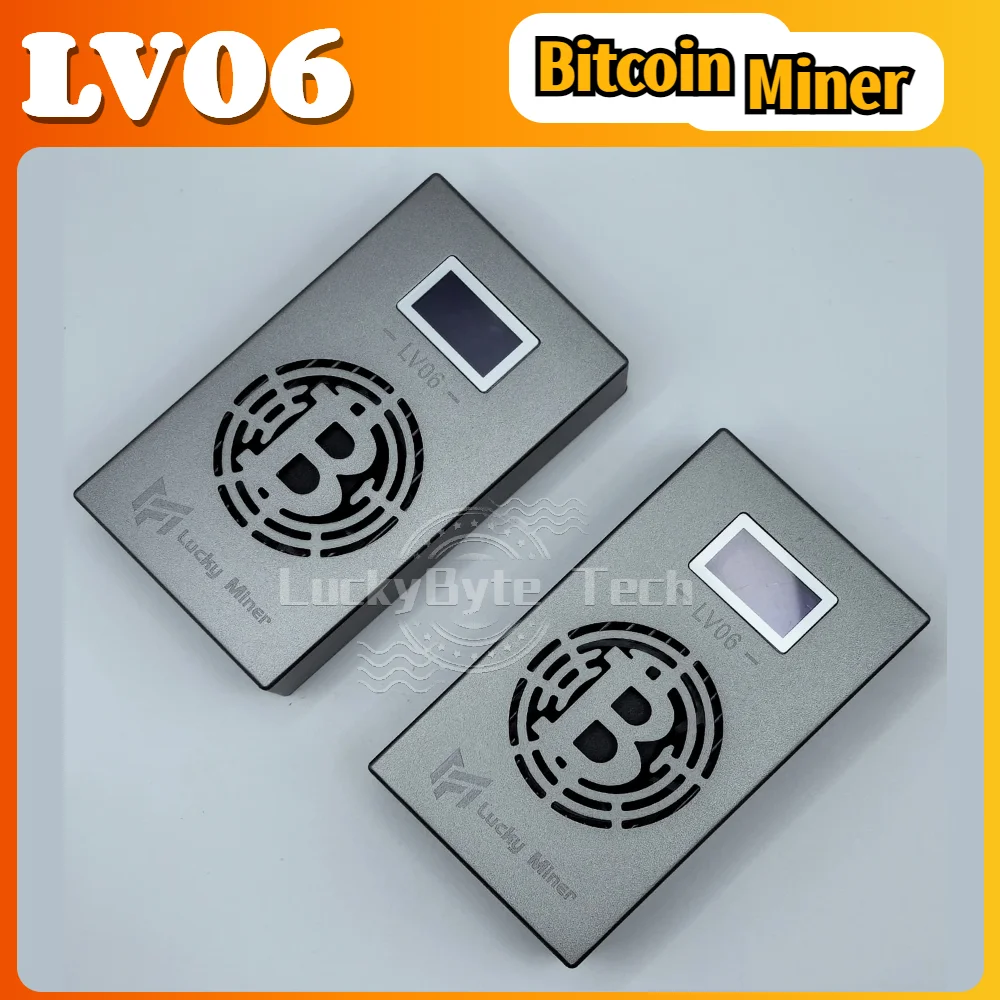 Solo miner Lucky Miner LV06 SHA-256 500GH/S BM1366 Asic Lottery miner  BTC BCH BSV miner Machine Crypto miner solo miner