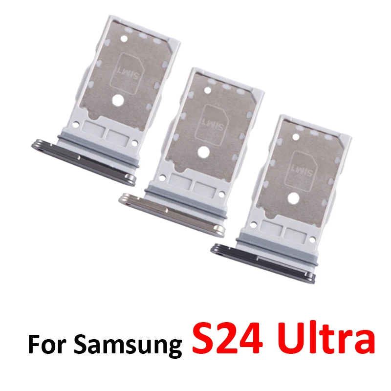 For Samsung Galaxy S24 Ultra S928 S928B S928U S928W S928N S928E Phone SIM Chip Card Tray Slot Holder Pocket