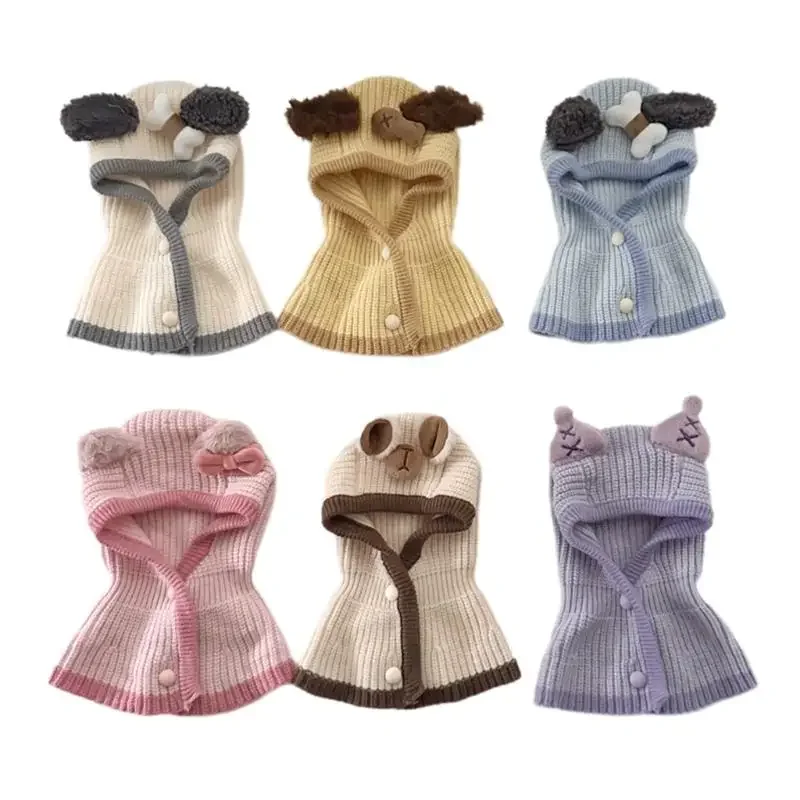 

Toddler Knit Caps Soft Warm Baby Hat Knitted Warmth Fashionable for Boy & Girls