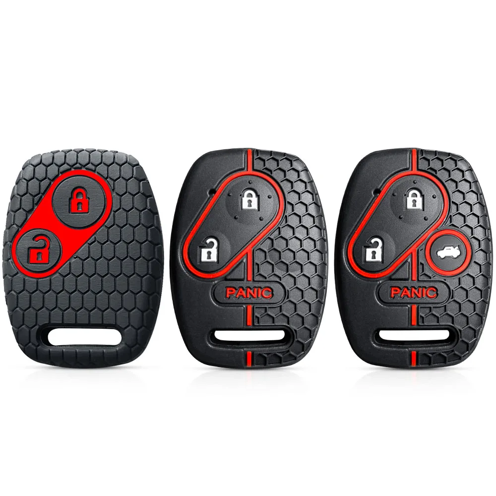 

Remote Car Key Case Holder for Honda Fit 2010 Civic CRV Stream Chord 7 Jazz Gr8 Insight 2007 2008 2009 Accord2/3/3/4Button Cap