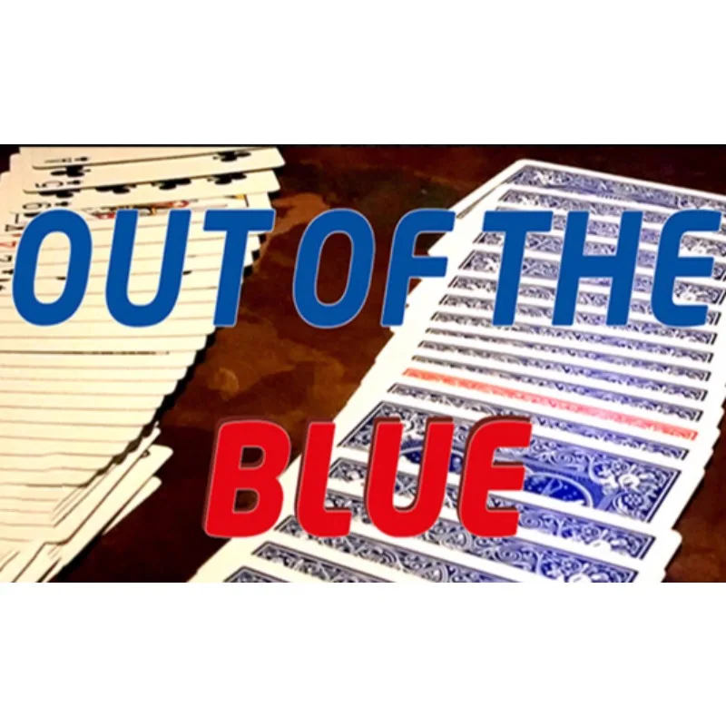 خارج الأزرق (وسيلة للتحايل والتعليمات عبر الإنترنت) بواسطة جيمس أنتوني كارد الخدع السحرية أوهام عن قرب Mentalism ألعاب ماجيا