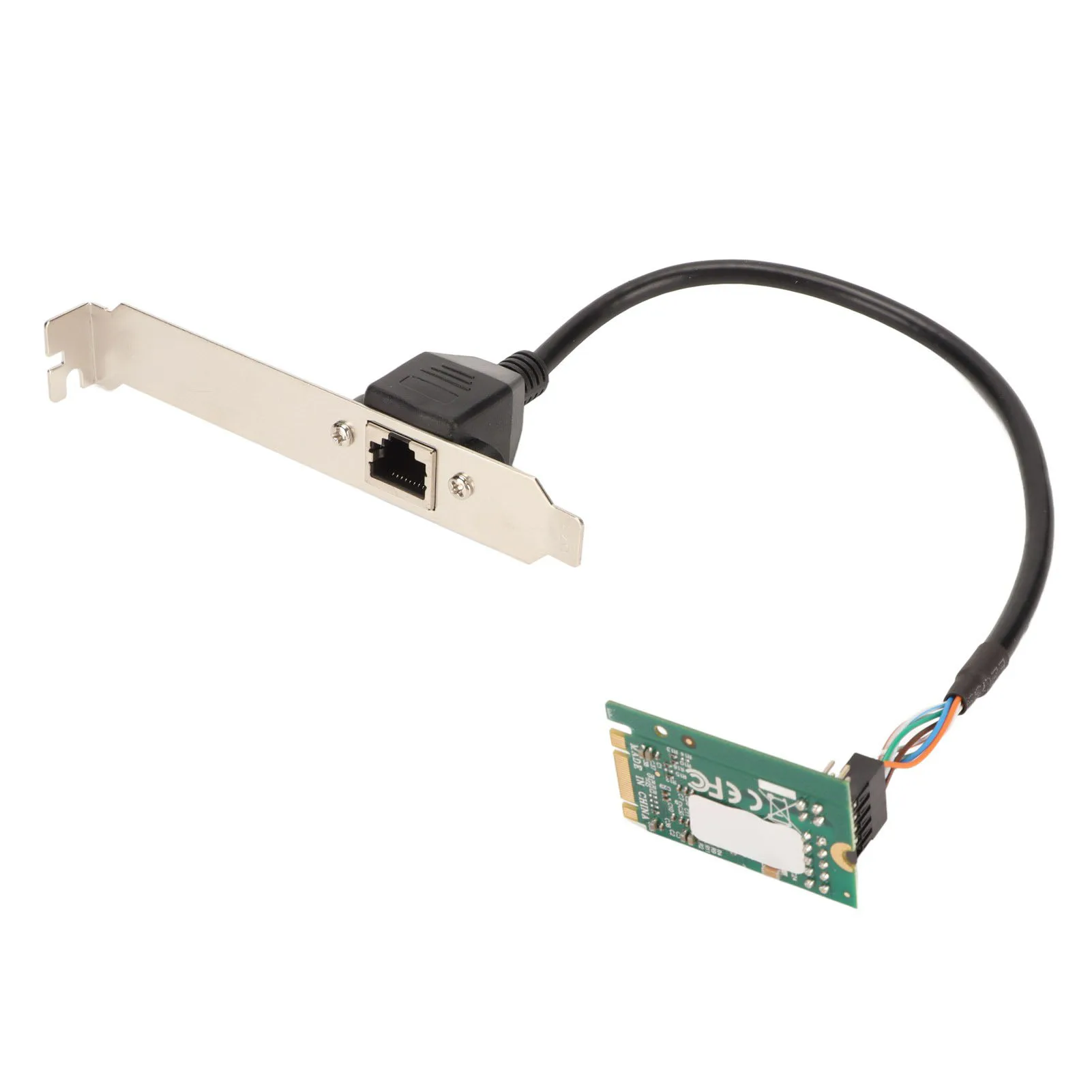 M.2 B M Server NIC منفذ واحد جيجابت محول الإنترنت 2.5G التوصيل والتشغيل بطاقة شبكة خادم RJ45 لأجهزة الكمبيوتر Windows 10 32 64bit